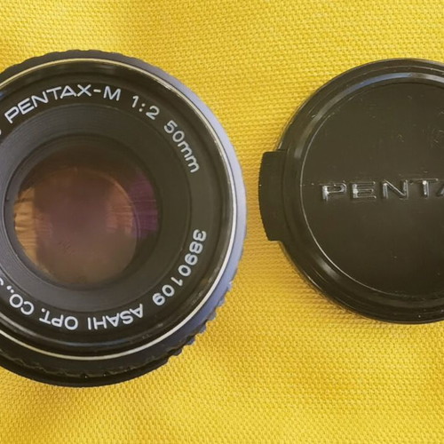 Asahi Pentax-M SMC 50mm 1:2 lens like new