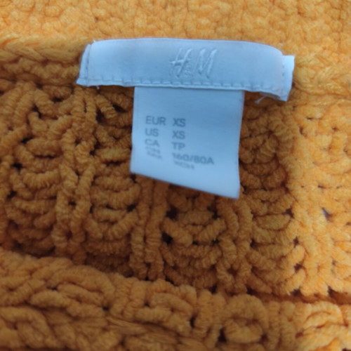 H&M women's sweater like new, orange, XS