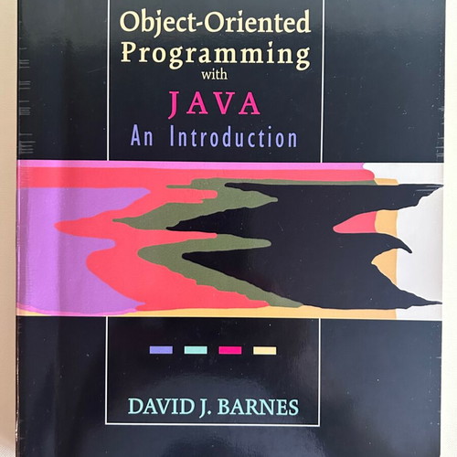 Object-Oriented Programming with JAVA new English book