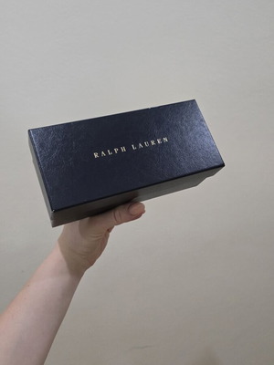 Θήκη γυαλιών Ralph Lauren καινούργια, μπλε