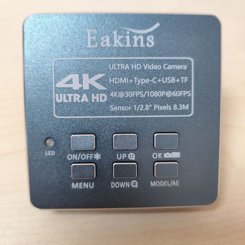 Eakins 4K 8.3MP Digital Microscope 300x with 56 LED HDMI USB like new