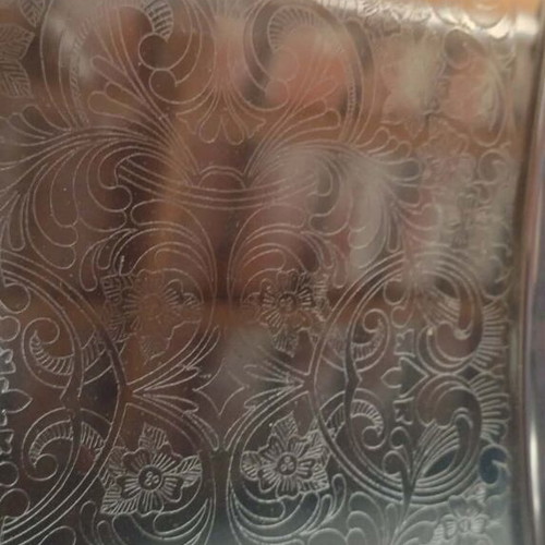Vintage Twin Bird Serving Tray Stainless Steel like new 34x18cm