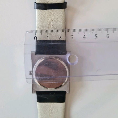 Calvin Klein women's watch with leather strap like new