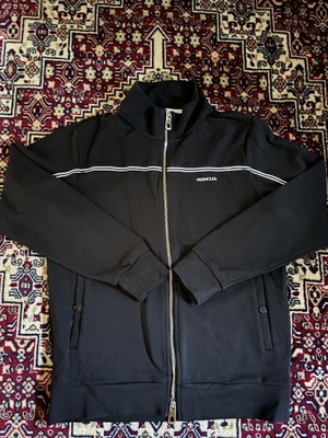 Moncler φόρμα, μαύρη, μέγεθος L