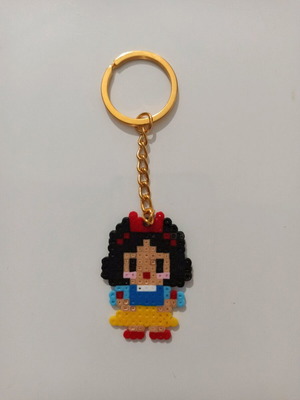 Snow White keychain new, handmade