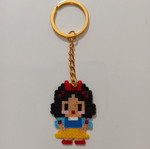 Snow White keychain new, handmade