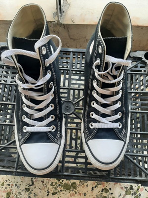 Converse All Star αθλητικά σαν καινούργια, μαύρα, μέγεθος 41.5