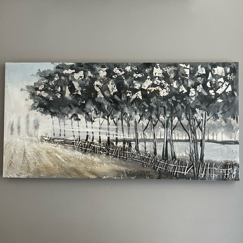 Handmade painting used without damages 1.2m x 60cm