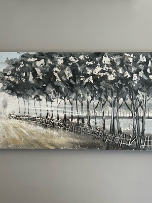 Handmade painting used without damages 1.2m x 60cm