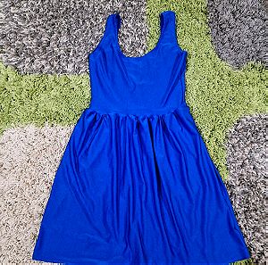 Boohoo London blue electric dress! Size S