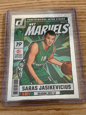 Κάρτα Sarunas Jasikevicius Παναθηναϊκος Marvels Panini Euroleague 2024-25 καινούργιο