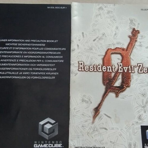 GameCube REmake, Resident Evil 0, Resident Evil 4 CIB like new