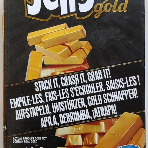 Jenga Gold game