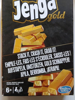 Jenga Gold game