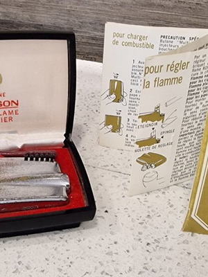 Ronson vintage lighter used, untested