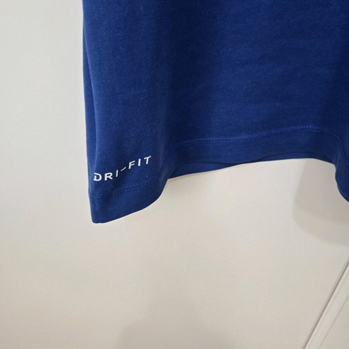 Nike T-shirt used, blue, size large, cotton