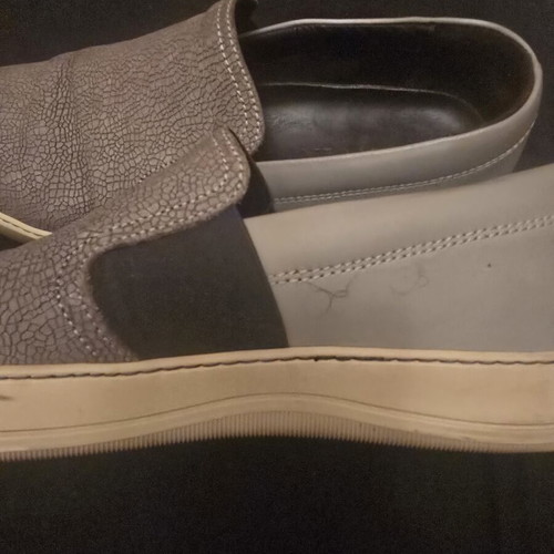 Lanvin loafers size 43, used, grey