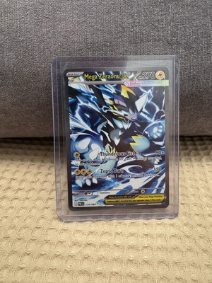Mega Zeraora ex SIR (pbl 114) Pitch Black Pokemon TCG new