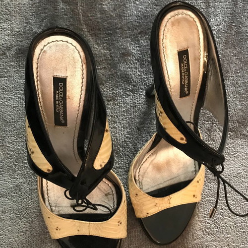 D&C sandals used, size 36, black