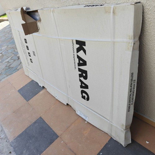 Karag Walkin 1 Crystal Clear Nano 8mm σταθερό κρύσταλλο ντουζιέρας