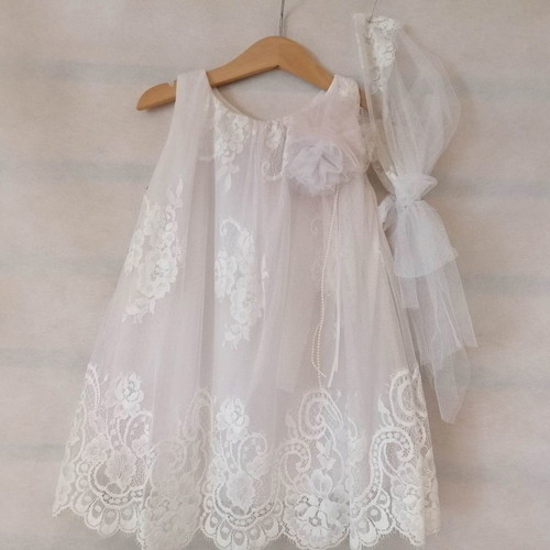 Baptism dress No95 new for 12-18 months