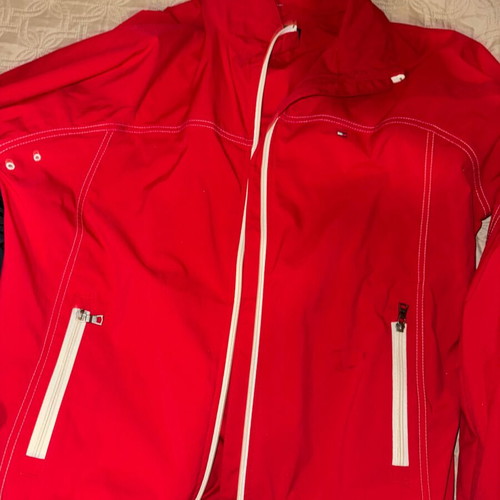Tommy Hilfiger windbreaker unused, red, size XL