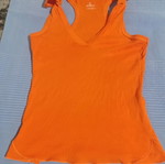 Chaton summer women's orange top, size S