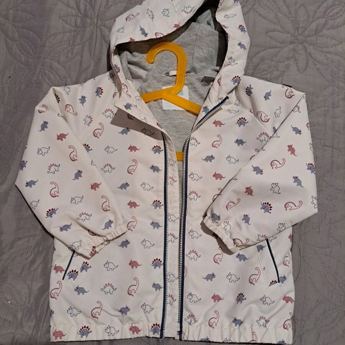 Okaïdi children's windbreaker jacket new with dinosaur patterns