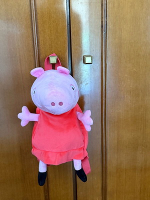 Peppa Pig plush backpack like new