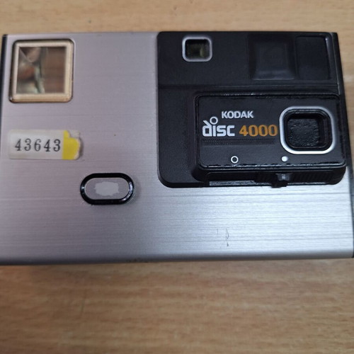 Kodak Disc 4000 camera used