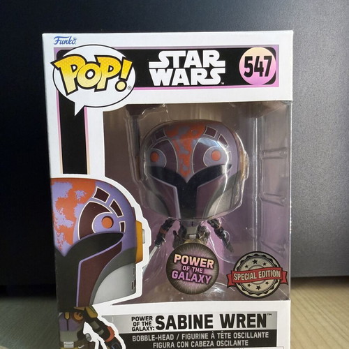 Funko Pop Star Wars Power of the Galaxy Sabine Wren 547 mint