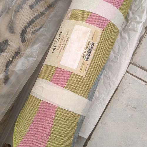 Tzikas Carpets rug set used, 160x230 and 45x150, fluffy
