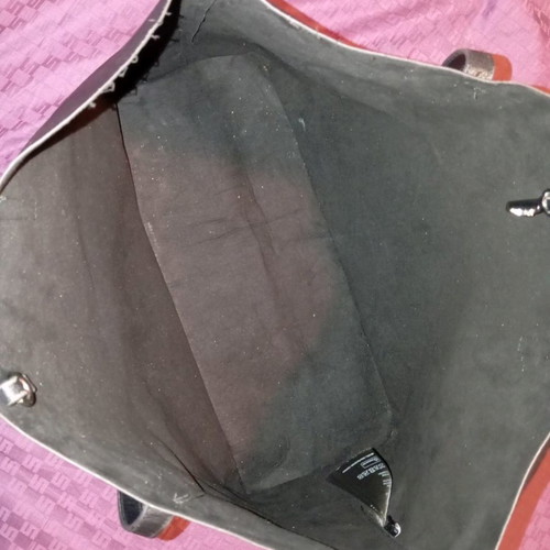 H&M black women's handbag used, very large