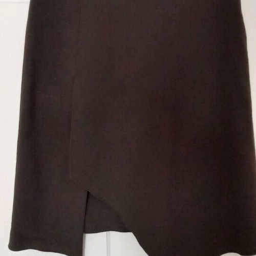 Mango skirt like new, chocolate brown, size M 38 10
