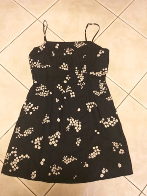 Benetton short dress blue like new, unworn size M