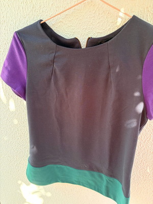 Massimo Dutti blouse like new, blue and purple, size S