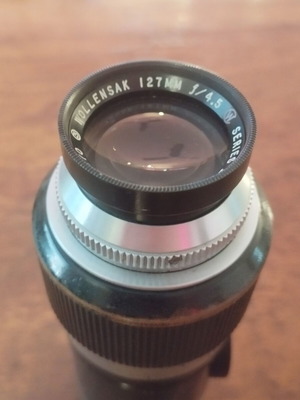 Leitz Wollensak Raptar Series II 127mm f4.5 lens used