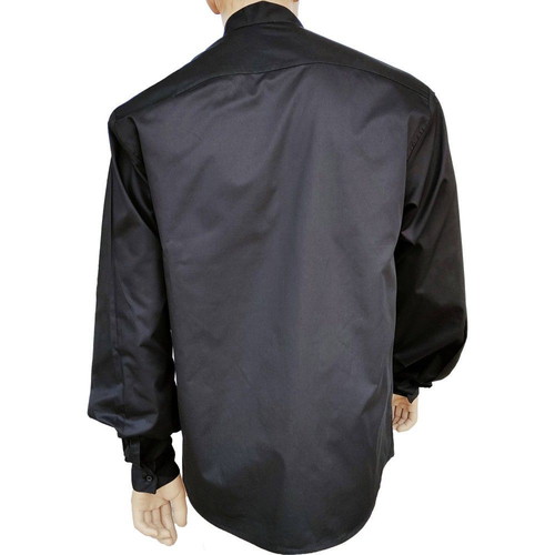 Traditional Black Mao Shirt Palatino New