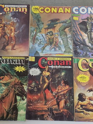 Conan the Barbarian comic collection used, 62 issues