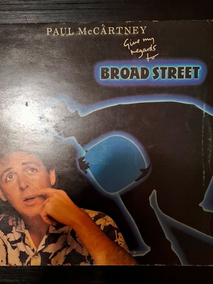 Paul McCartney Give My Regards To Broad Street LP used, rock