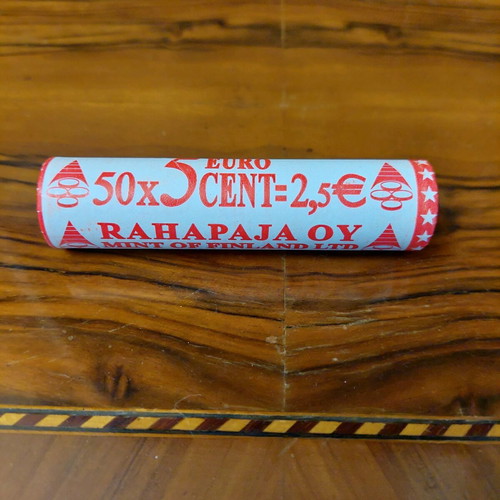 Finland euro 50 x 5c 2001 new, roll