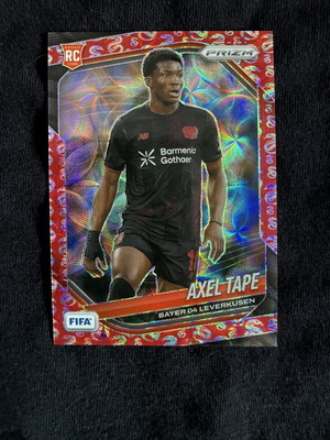 Axel Tape 2025-26 Panini Prizm FIFA Soccer Snake Rookie Card new