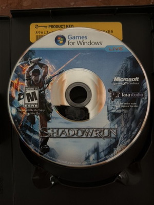 Shadowrun PC game like new with unused product key