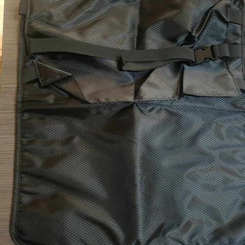 Airplane seat organizer bag new, black