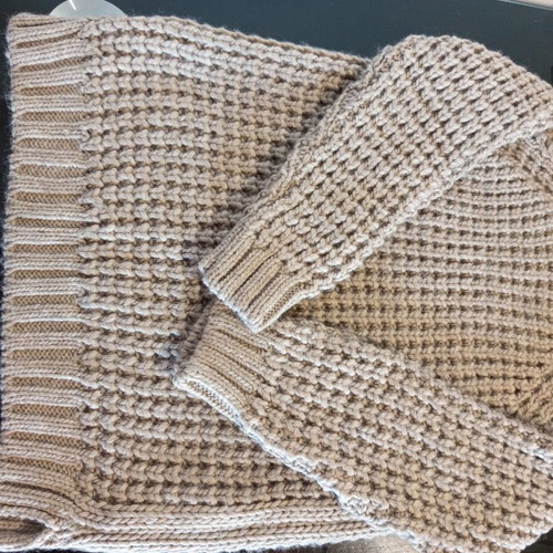 Zara woolen kids sweater like new, beige, size S