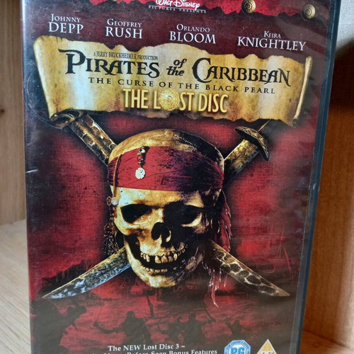 The Pirates of the Caribbean The Lost Disc DVD like new with bonus