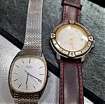  Σετ από 2 παλαιά ρολόγια (Seiko & Camel)