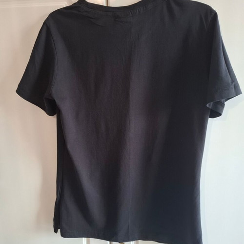 Champion Women's T-Shirt XL Black New with 3D Logo
