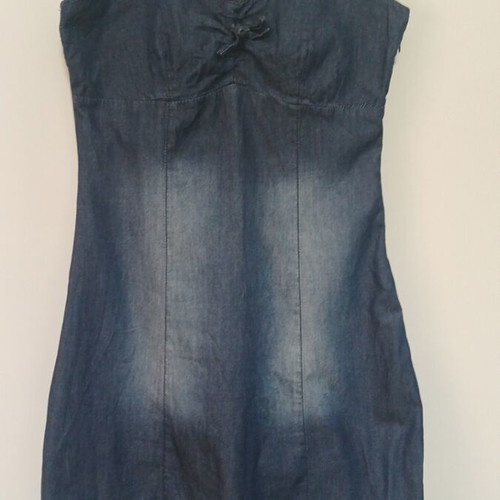 Street One dress used, blue, size S