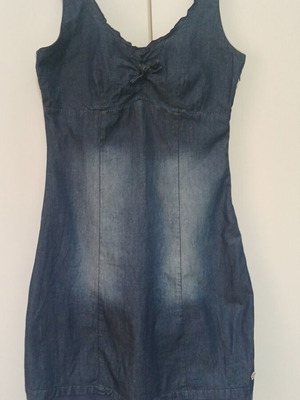 Street One dress used, blue, size S